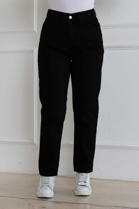Kadın Mom Jeans Kot Pantolon Siyah 2013 Kadın Mom Jeans Kot Pantolon Siyah 2013
