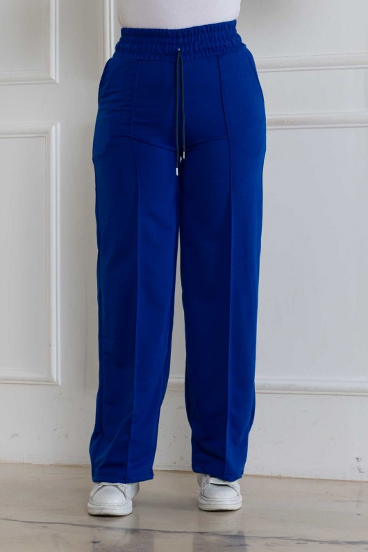 Eşofman Palazzo Pantolon Mavi̇ 3003