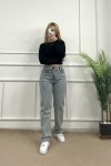 Straight Likralı Kot Pantolon Buz Mavi 4013